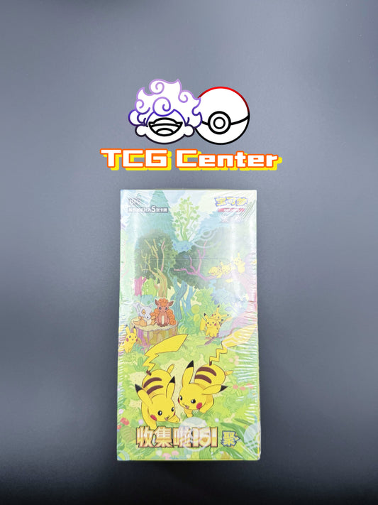 Pokémon TCG Collect 151 Gathering Slim Booster Box Simplified Chinese