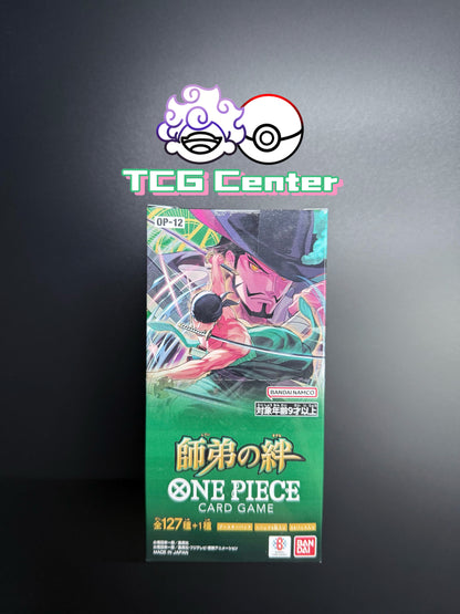 OPCG Japanese One Piece Card Game OP-12 Legacy of the Master Booster Box