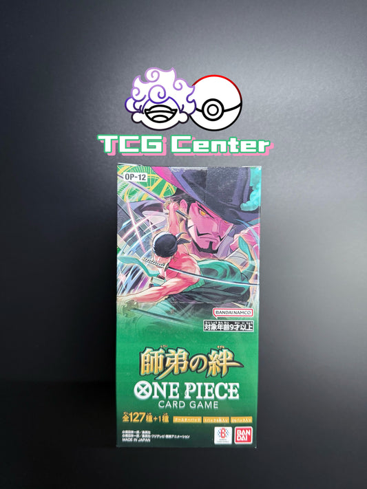 OPCG Japanese One Piece Card Game OP-12 Legacy of the Master Booster Box