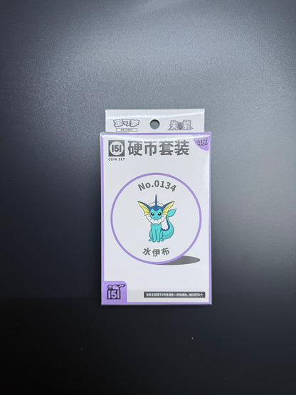 Pokémon TCG Collect 151 Suprise Coin Set S.Chinese [Eevee, Jolteon, Flareon, Vaporeon]