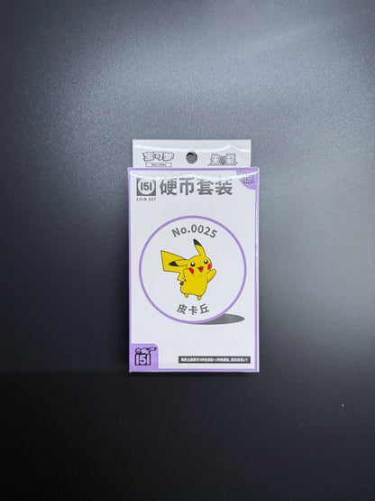 Pokémon TCG Collect 151 Suprise Coin Set S.Chinese [Pikachu, Raichu]