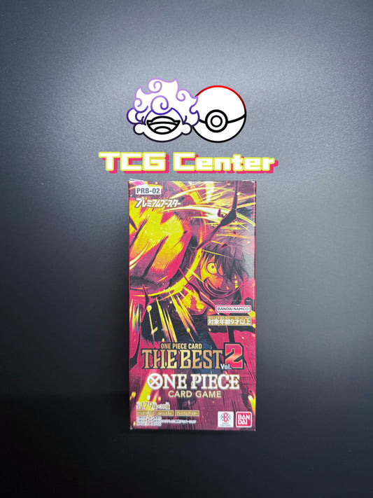 OPCG Japanese One Piece Card Game Premium Booster PRB-02 Booster Box